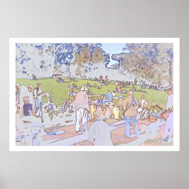 Pôster Hippie Hill (Versão Original) (Frente)