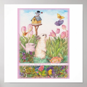 Pôster Hippity Hoppity Cony Birdhouse