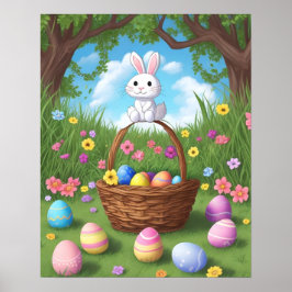 Poster Hippity Salto Bunny