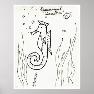 Poster Hippocampal Formation print
