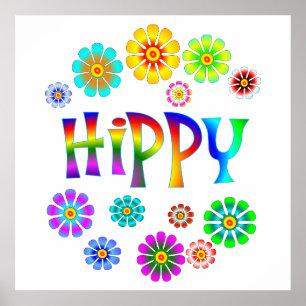 PÔSTER HIPPY