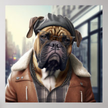 Hipster Bullmastiff