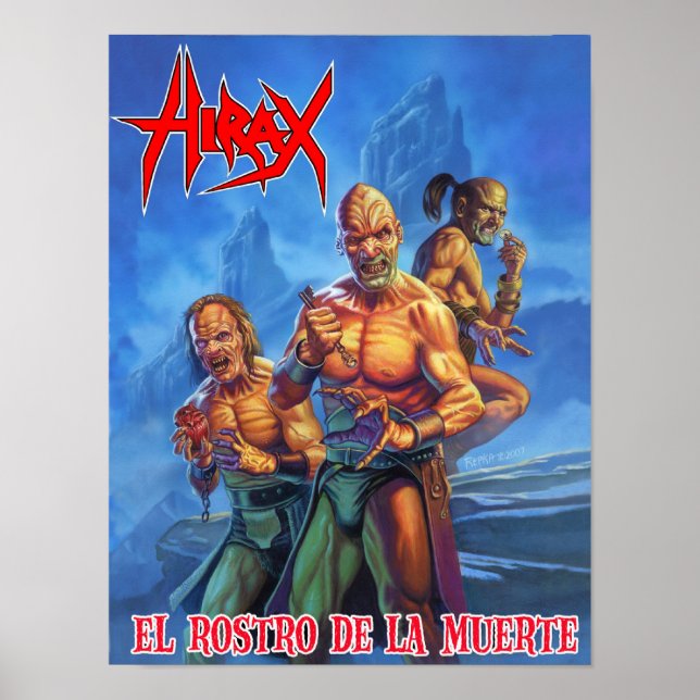 Pôster HIRAX_El_Rostro_de_la_Muerte_Poster (Frente)