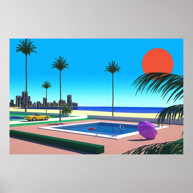 Poster hiroshi nagai art (Frente)