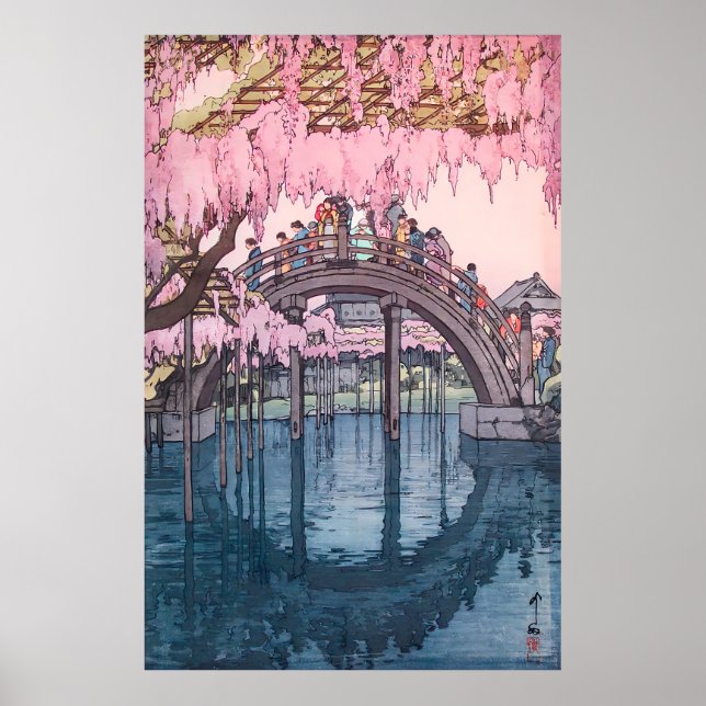 Poster Hiroshi Yoshida – Ponte Kameido (1927) (Frente)