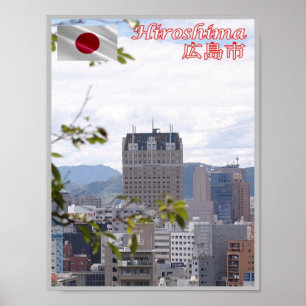 Poster Hiroshima - Japão -