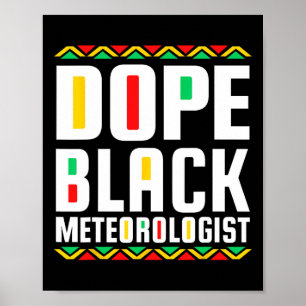 Poster História Afro-Americana do Meteorologista Negro da