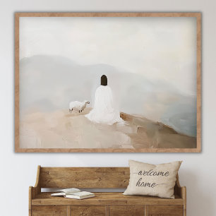 Poster História Bíblica Sobre Jesus E As 99 Ovelhas Perdi