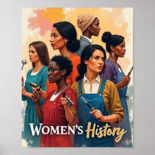 Poster História das mulheres