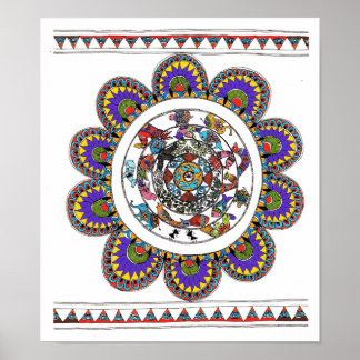 Pôster História de criação