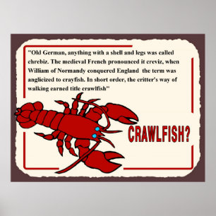 Pôster História do Crawfish, de que é o nome?