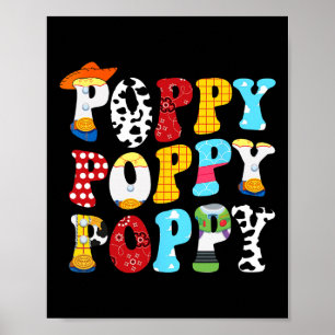 Poster História Engraçada Popy Toy Pai História Dia de os