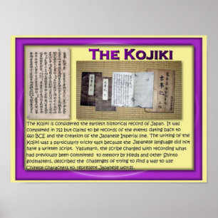 Pôster História, Japão, Kojiki