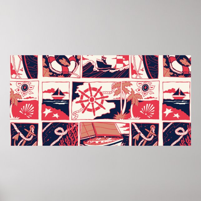 Poster História marinha (Frente)