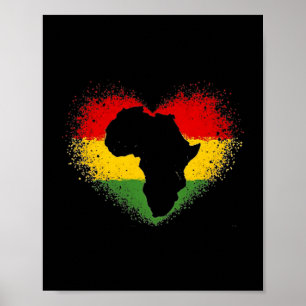 Poster História Negra é Meu Dia dos Namorados Orgulho Afr