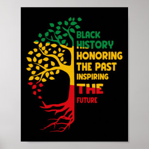 Poster História Negra Honrando o Passado Inspirando o Fut