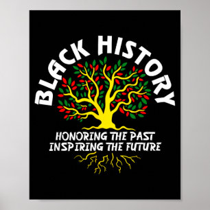 Poster História Negra Honrando o Passado Inspirando o Fut