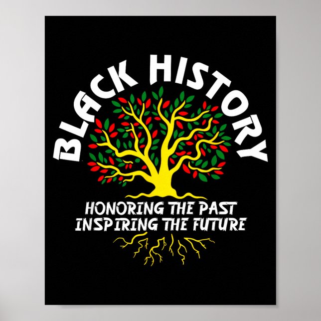 Poster História Negra Honrando o Passado Inspirando o Fut (Frente)