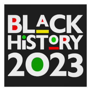 Pôster História Negra Mês 2023 Melanin Sista Bruh Love