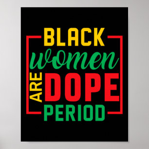 Poster História Negra Mês Melanina Mulheres Negras São Dr