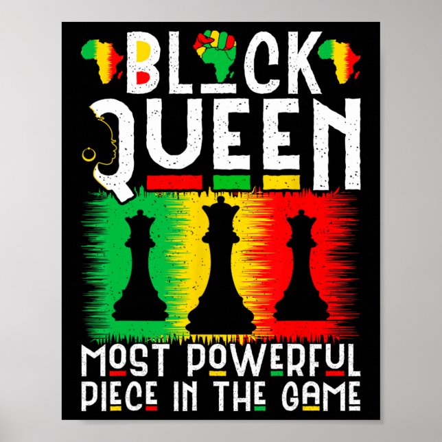 Poster História Negra Rainha Negra Décima Junta (Frente)