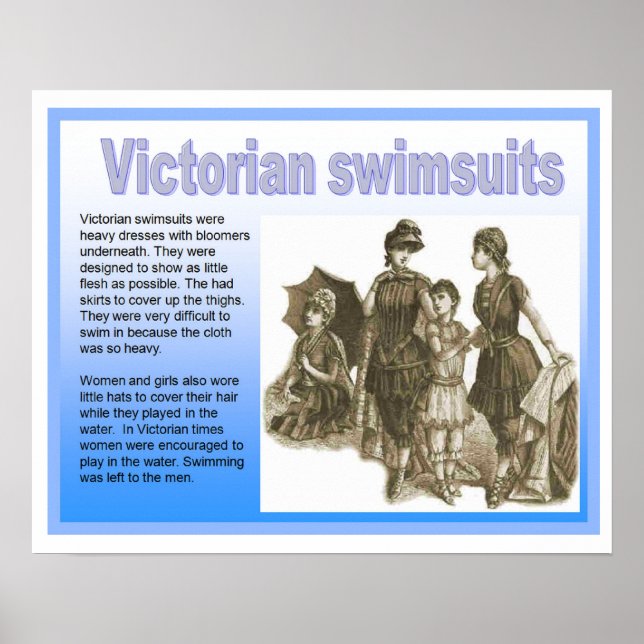 Poster História, Vitorianos, maiôs (Frente)