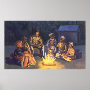 Pôster Histórias 2003 da fogueira