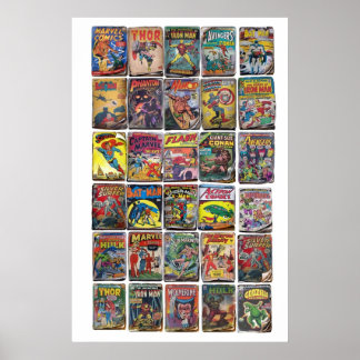 Poster Histórias clássicas em quadrinhos