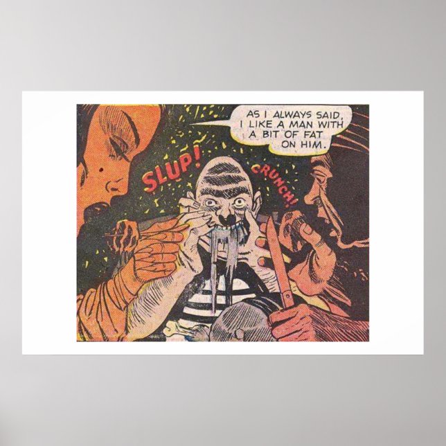 Poster Histórias em quadrinhos de colheita horrorosa | 19 (Frente)