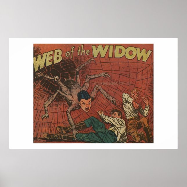 Poster Histórias em quadrinhos de colheita horrorosa 40s  (Frente)