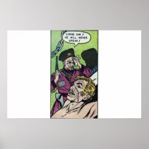 Poster Histórias em quadrinhos de colheita horrorosa   6