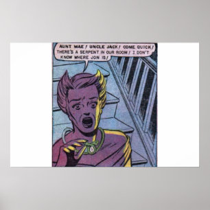 Poster Histórias em quadrinhos de colheita horrorosa dos