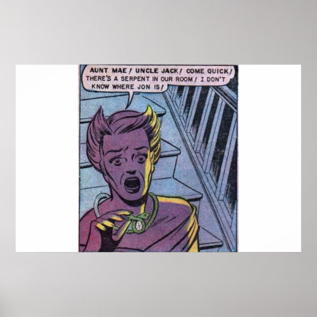 Poster Histórias em quadrinhos de colheita horrorosa dos  (Frente)