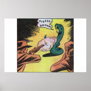 Poster Histórias em quadrinhos de colheita horrorosa dos 