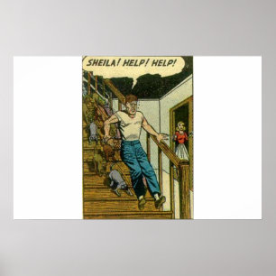 Poster Histórias em quadrinhos de colheita horrorosa   OU