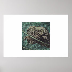 Poster Histórias em quadrinhos de colheita horrorosa par