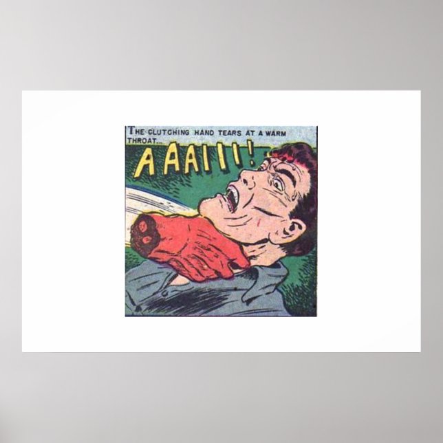 Poster Histórias em quadrinhos de colheita horrorosa para (Frente)