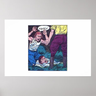 Poster histórias em quadrinhos de colheita horrorosas par