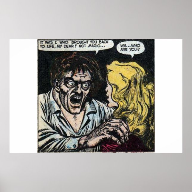 Poster histórias em quadrinhos de colheita horrorosas par (Frente)