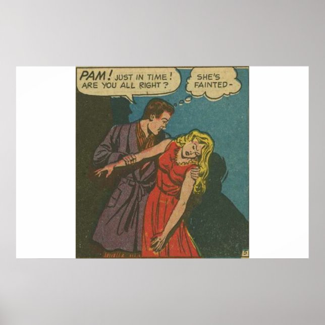Poster histórias em quadrinhos de horror com idade de Our (Frente)