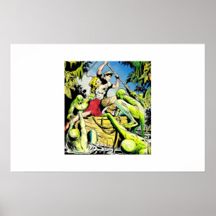 Poster Histórias em quadrinhos de horror de idade do our