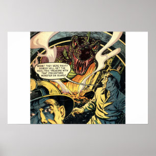 Poster Histórias em quadrinhos de horror de idade do our