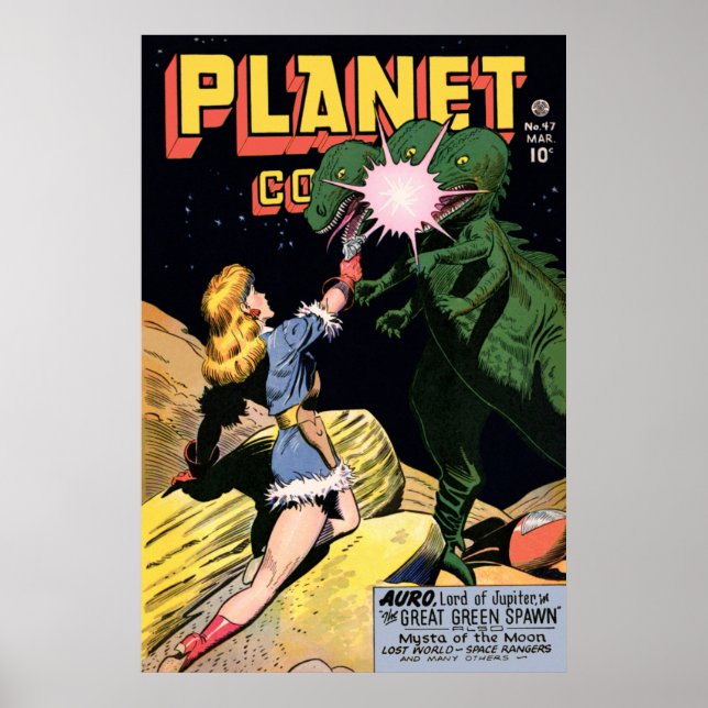 Pôster Histórias em quadrinhos planetárias n.o 47 (Frente)