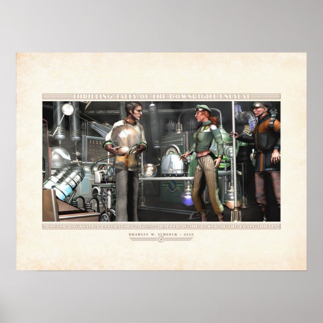 Pôster Histórias emocionantes:Laboratório de Rognvald (24 (Frente)