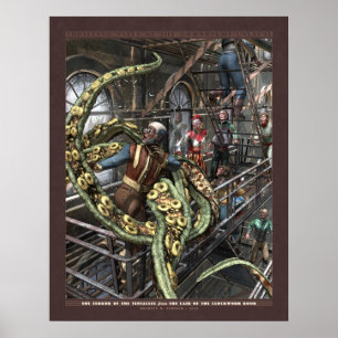 Poster Histórias emocionantes: Terror dos Tentáculos (22x