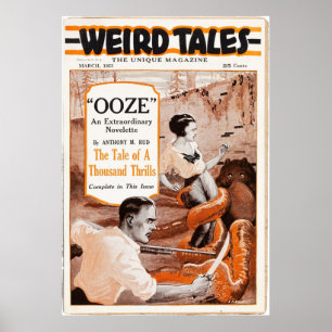 Poster Histórias Estranhas Ooze Primeira Edição