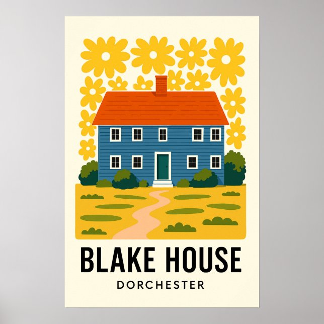 Poster Historic Blake House (Frente)