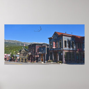 Poster Historic Breckenridge Street, Colorado