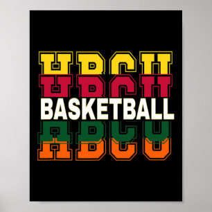 Poster Histórica do Black College University Basball P