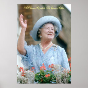 Pôster HM Queen Elizabeth, The Queen Mother